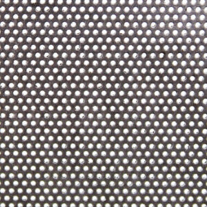 0.5mm Round Hole Mild Steel Mesh Perforated Plate Sieves - 1mm Pitch - 0.5mm Thick