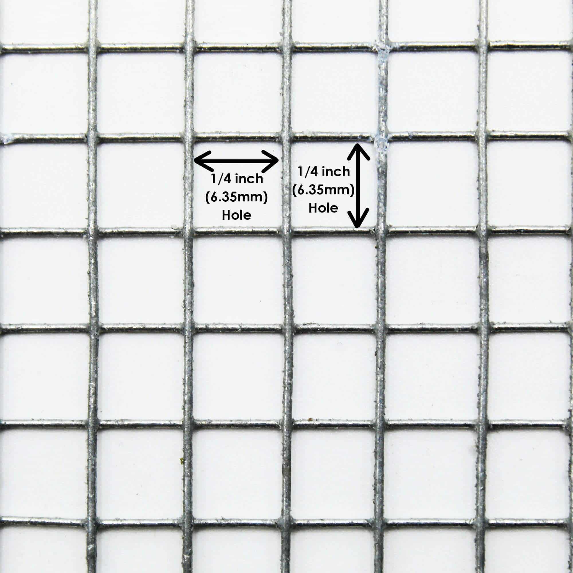 4 Mesh Galv Woven 20 Gauge (.035) Wire Dia