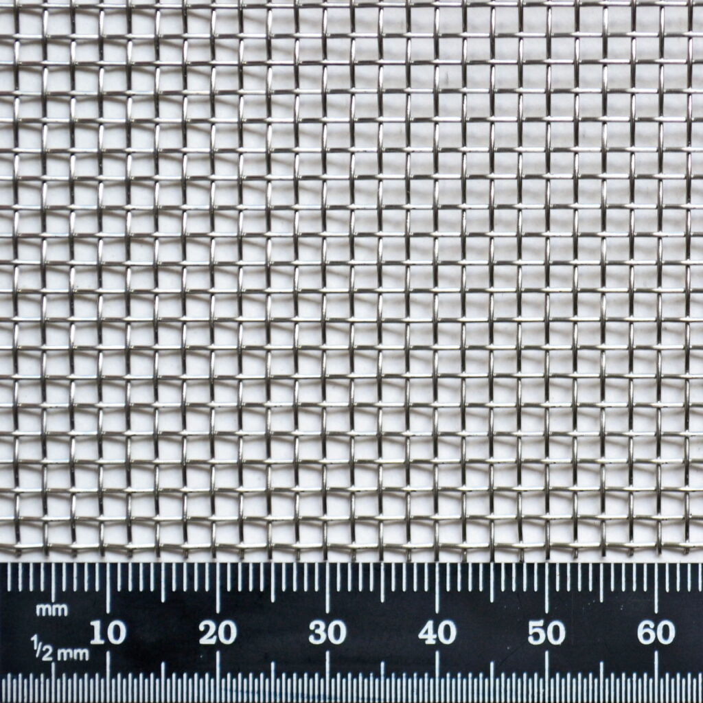 2mm Hole Stainless Steel Soffit Wire Mesh Blocks Rodents 10 LPI 0