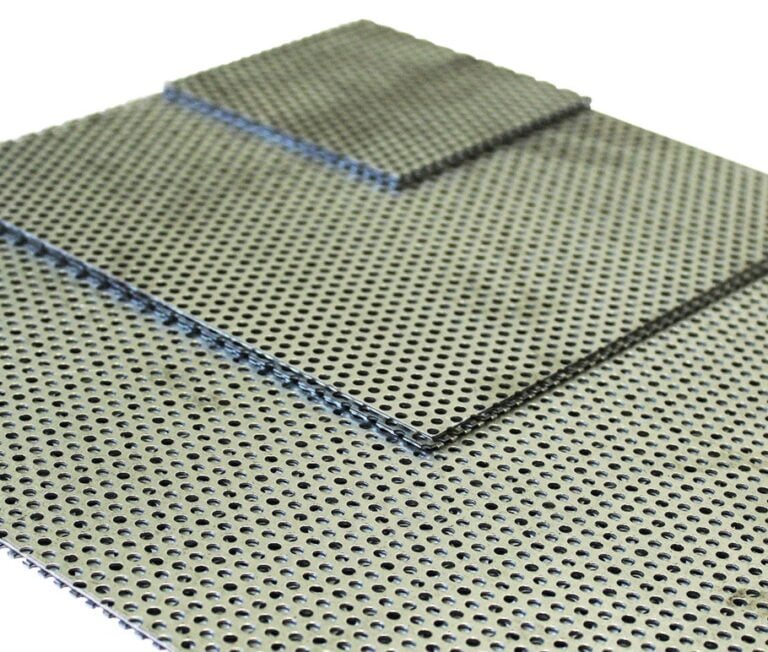Mm Round Hole Perforated Metal Galvanised Steel Mesh Sheets Mm Pitch Mm Thick The