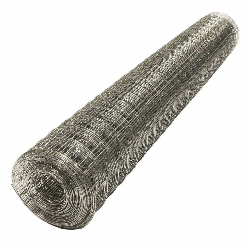 Hot Dipped Galvanised Rabbit Fencing  19mm Hole 50m x 1200mm Roll - The  Mesh Company