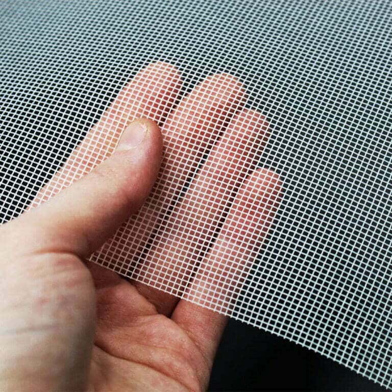 White Fibreglass Insect Mesh Roll For Soffit Vents The Mesh Company