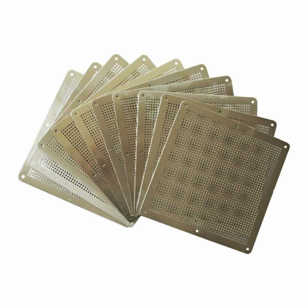 Aluminium Perforated Metal Air Brick Vented Cover Rodent Deterrent ...