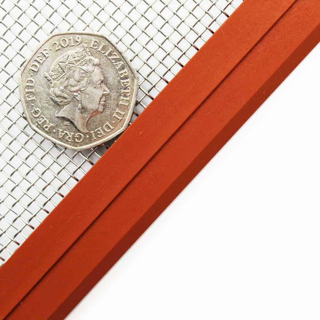 Brown Frame Air Brick Mesh Vent Cover Rodent Deterrent The Mesh Company