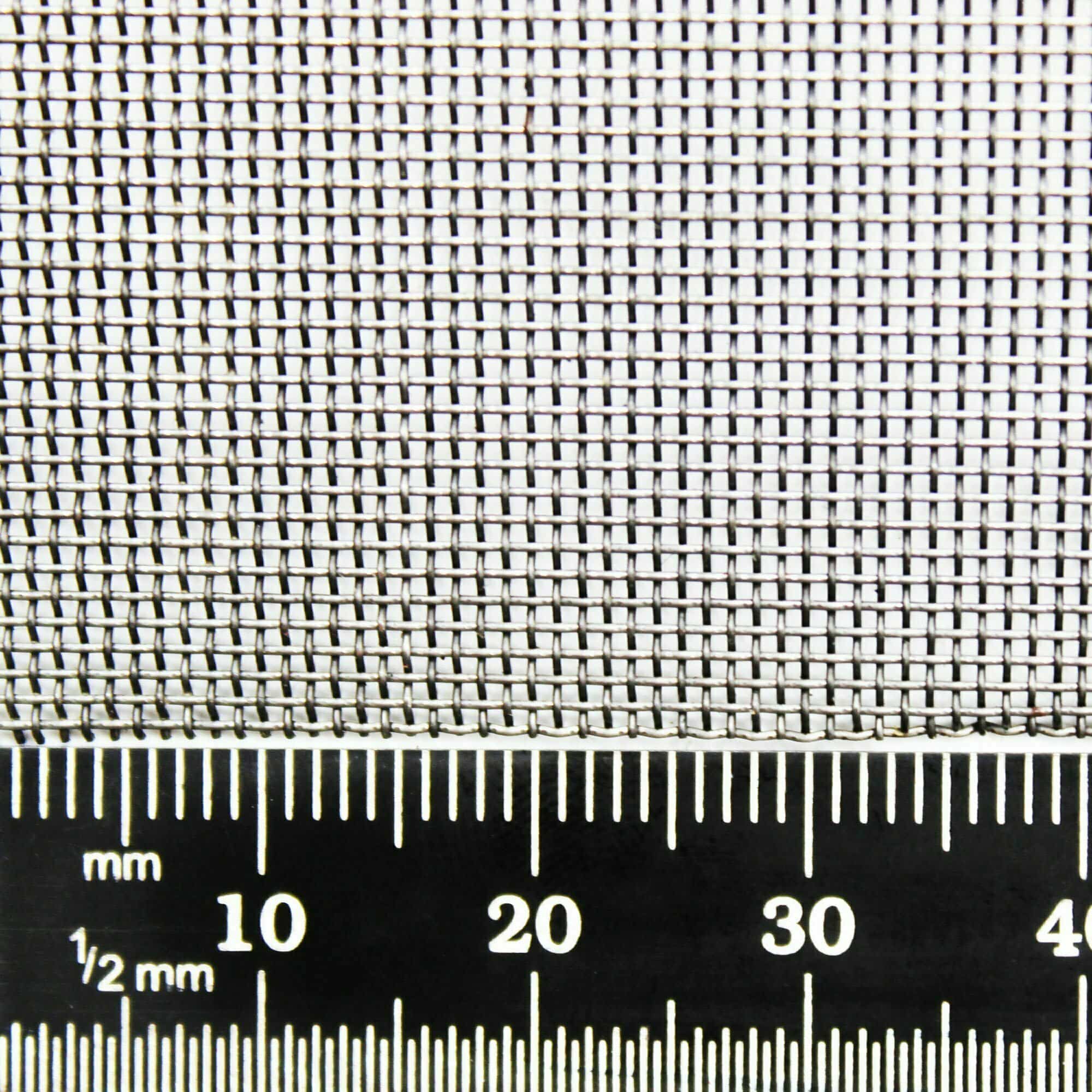 2.48mm Hole Epoxy Coated Black Metal Mesh - 0.7mm Wire - 8 LPI - The Mesh  Company
