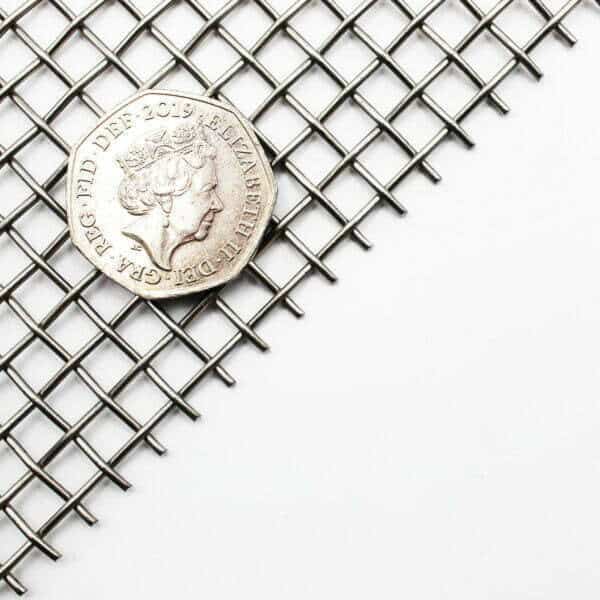 stainless steel rodent mesh 4 LPI 5.15mm hole 1.2mm wire image