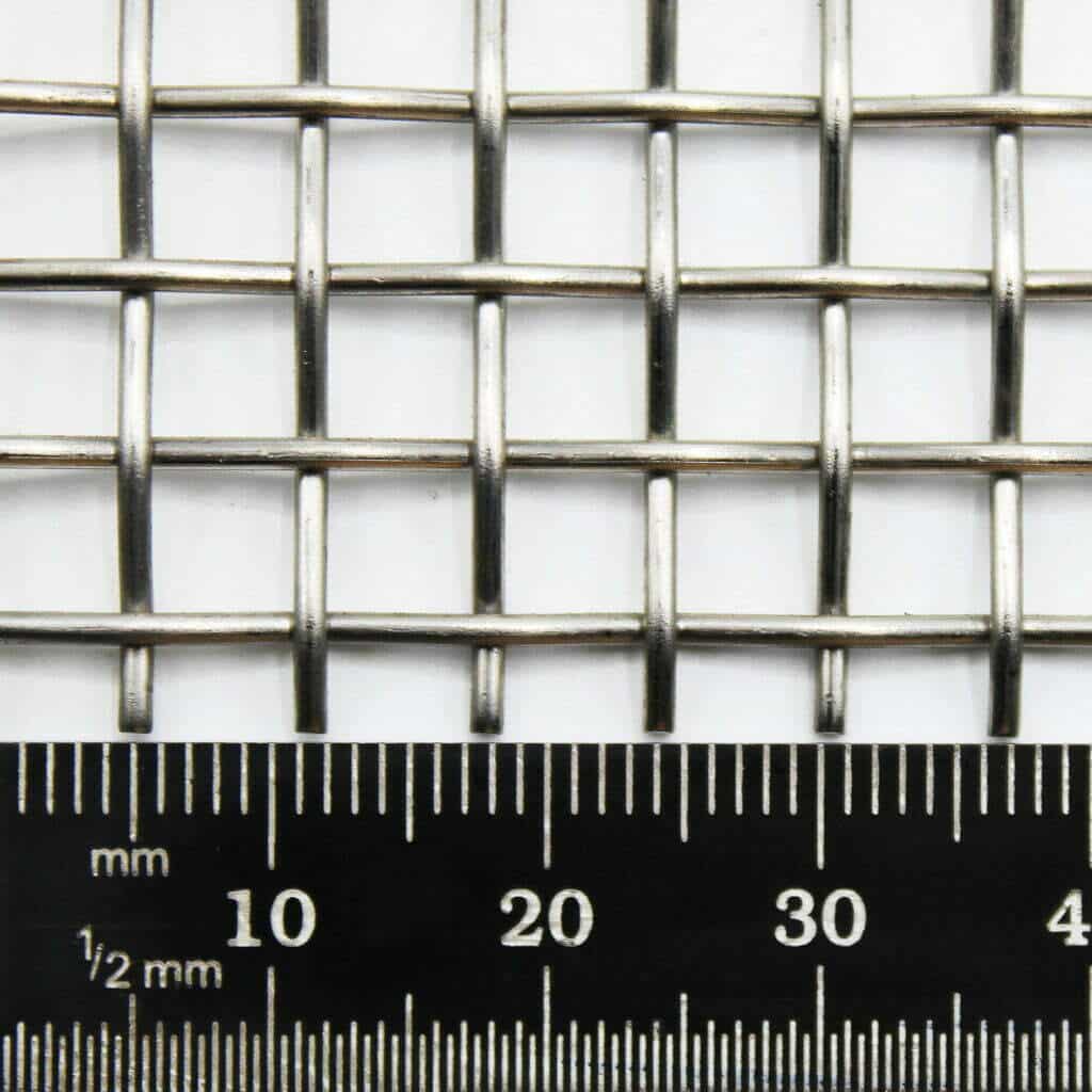 5.1mm Hole Heavy Duty Wire Mesh – 304 Stainless Steel – 1.2mm Wire – 4 ...