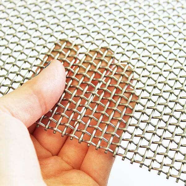 Woven Square Hole Stainless Steel Wire Filter Mesh