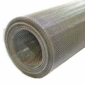 Savant Tien Blauw 5.15mm Hole Stainless Steel Rodent Wire Mesh - 1.2mm Wire - 4 LPI - The Mesh  Company
