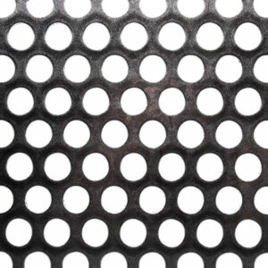 12mm Round Hole Mild Steel Perforated Metal Sheets - 16mm Pitch - 1.5mm Thick