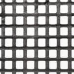10mm Square Hole Aluminium Perforated Metal Sheet -15mm Pitch - 1.5mm Thick