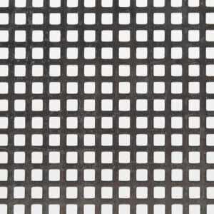 5mm Square Hole Aluminium Perforated Metal Sheet - 8mm Pitch - 1.5mm Thick