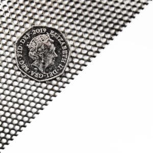 Mild Steel 1.5mm Round Hole Perforated Mesh x 3mm Pitch x 1mm Thick Image