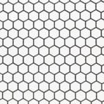 8mm Hexagonal Hole Mild Steel Perforated Metal Panels - 8.7mm Pitch - 1mm Thick