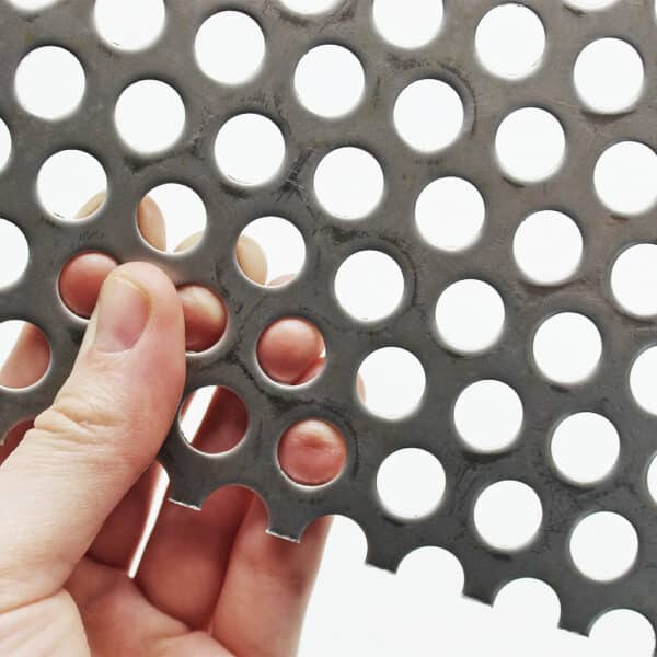 Stainless Steel 304 10mm Round Perforated Mesh x 15mm Pitch x 1.5mm Thick Image