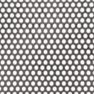 Stainless Steel 304 3mm Round Hole Perforated Mesh x 4.5mm Pitch x 1.2mm Thick Image