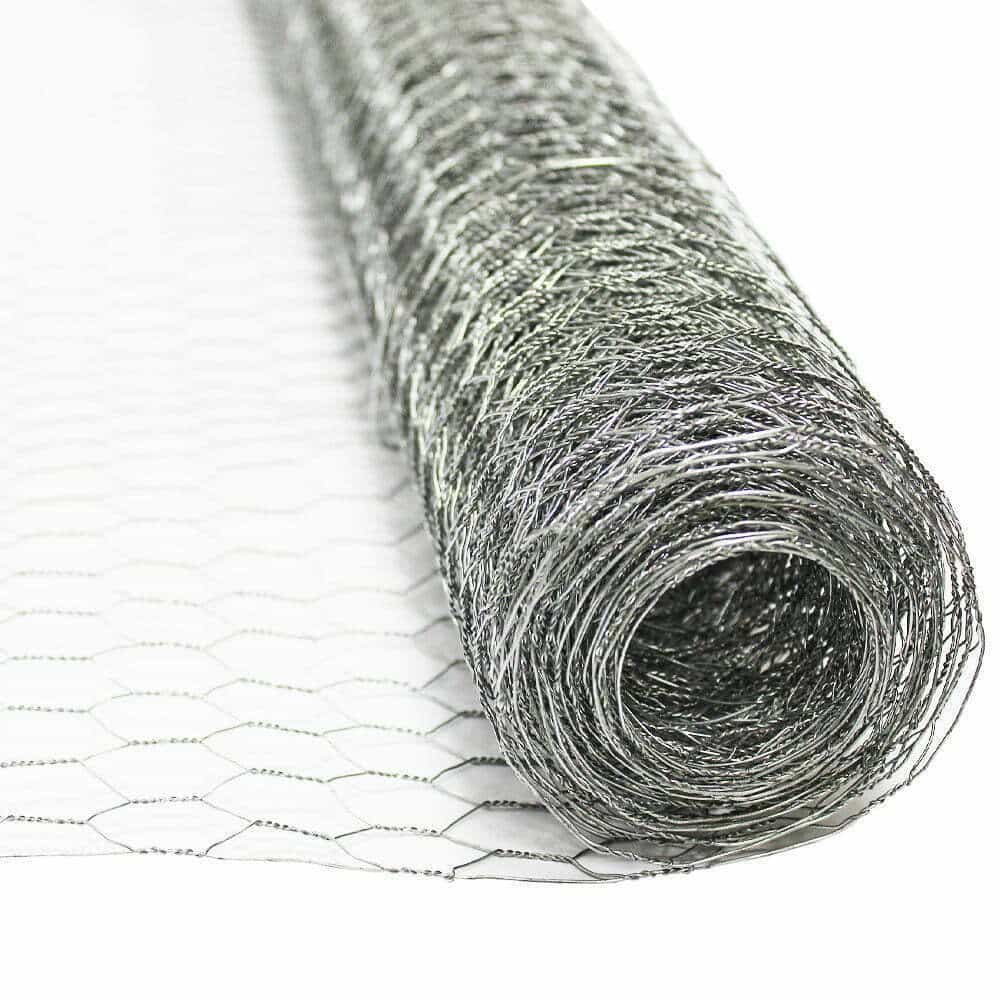 galvanised chicken wire