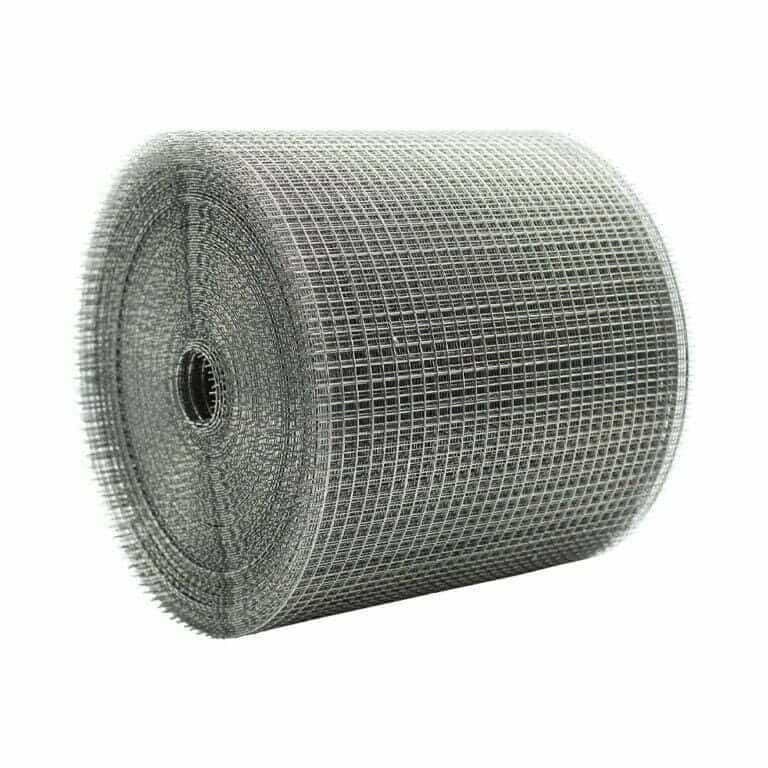 Rodent Proof 1/4" Galvanised Welded Mesh Rat Mesh Roll 30 Metre x 200mm Roll The Mesh Company