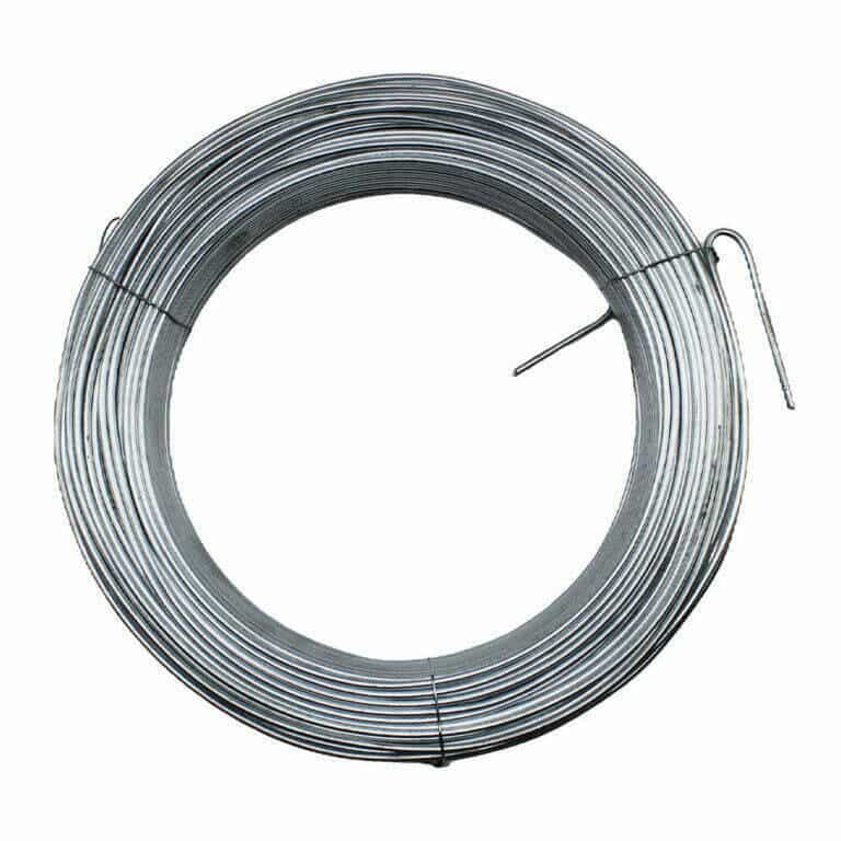 Wire Line Coil Galvanized Tension Line Wire | 3mm Thick 5kg Coil (80m) - The Mesh Company