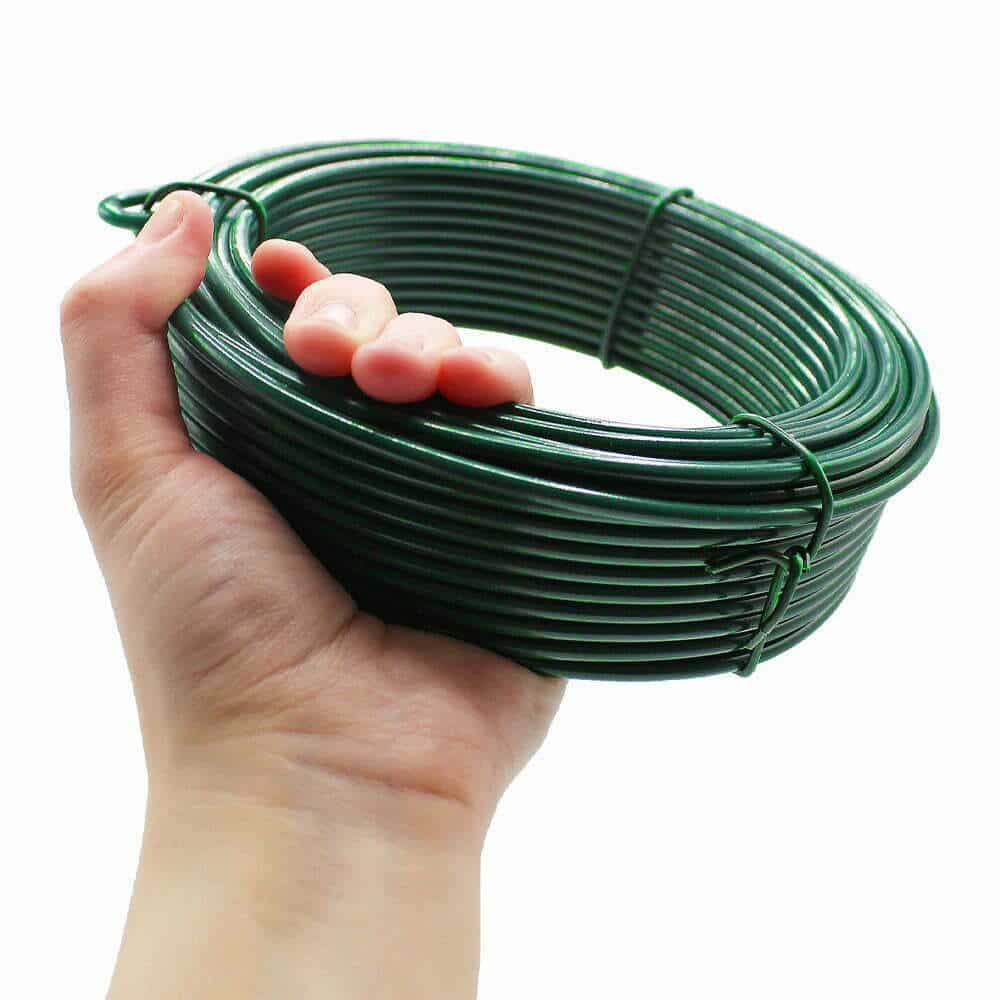 green coated tension line wire