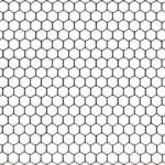 4.5mm Hexagonal Hole Perforated Steel Metal Sheet - 5mm Pitch - 1mm Thick