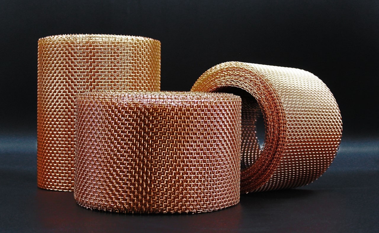 Copper Knitted Mesh Used for Cleaning and Filtration