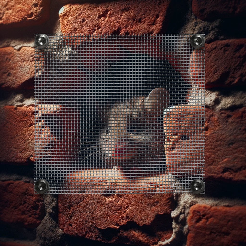 blog article titled Securing Your Home: Attaching Rodent Wire Mesh to Brick Surfaces