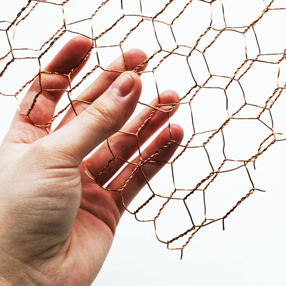 Introducing Pure Copper Chicken Wire Mesh: Revolutionising Thatched Roofing  - The Mesh Company