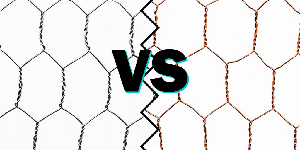 blog article titled: Galvanised Steel vs. Pure Copper Chicken Wire for Thatched Roofs: Which Tops the Chart