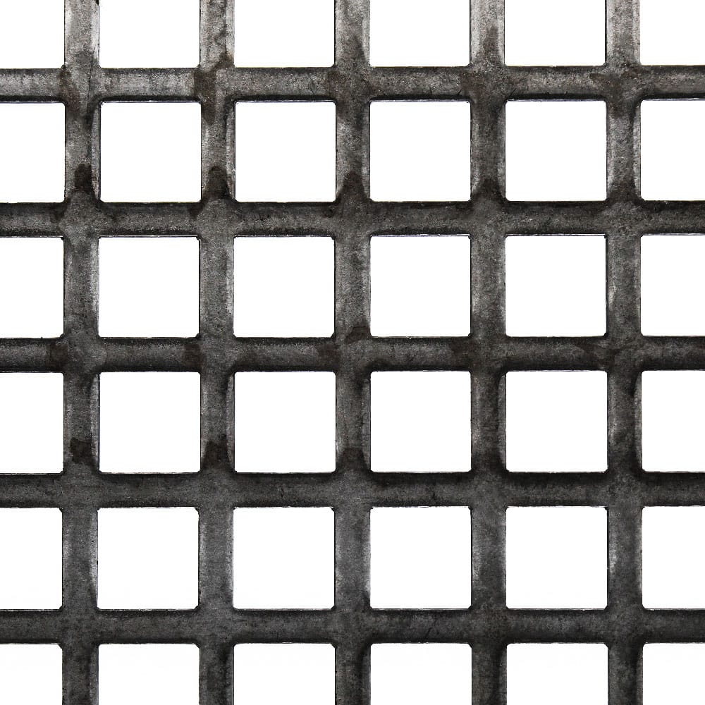 perforated metal section