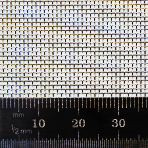 Woven 304 Stainless Steel Wire Mesh | 24 Mesh / 0.70mm Aperture
