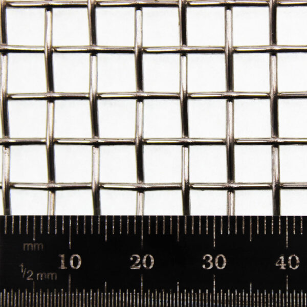 Woven 304 Stainless Steel Wire Mesh | 4 Mesh / 5.1mm Aperture