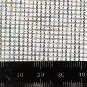 Woven 304 Stainless Steel Wire Mesh | 40 Mesh / 0.42mm Aperture
