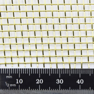 Woven Pure Brass Wire Mesh | 8 Mesh / 2.5mm Aperture