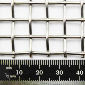 Woven 304 Stainless Steel Wire Mesh | 3 Mesh / 6.8mm Aperture