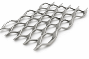 100 x 39mm Aluminium Expanded Metal Mesh 2